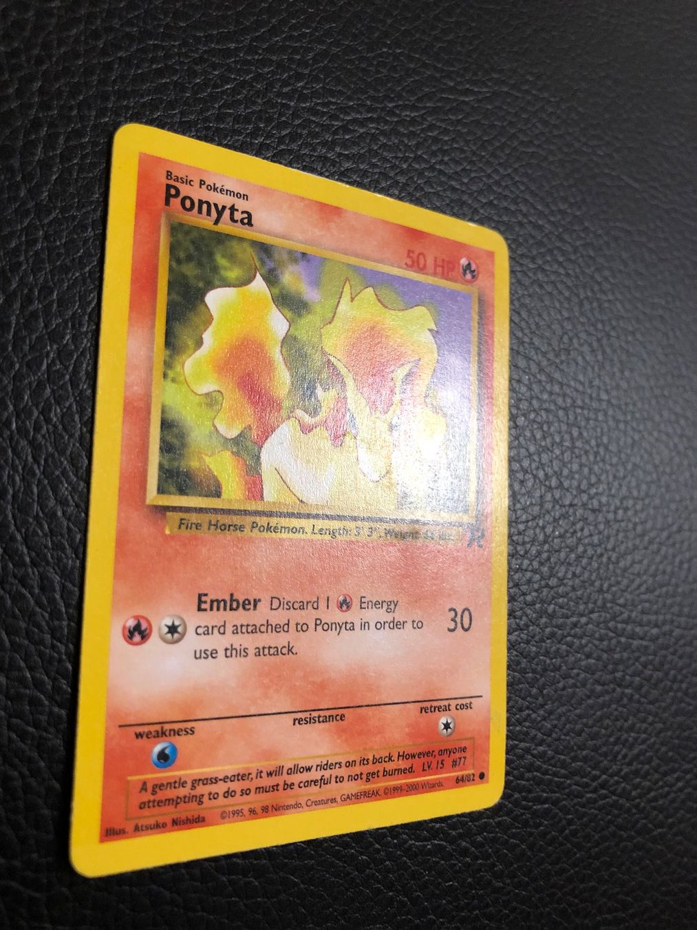 Pokémon Cartes à collectionner: Team Rocket Ponyta 64/82 Ab 1 – D'occasion à Paradiso par Pkmn10 2
