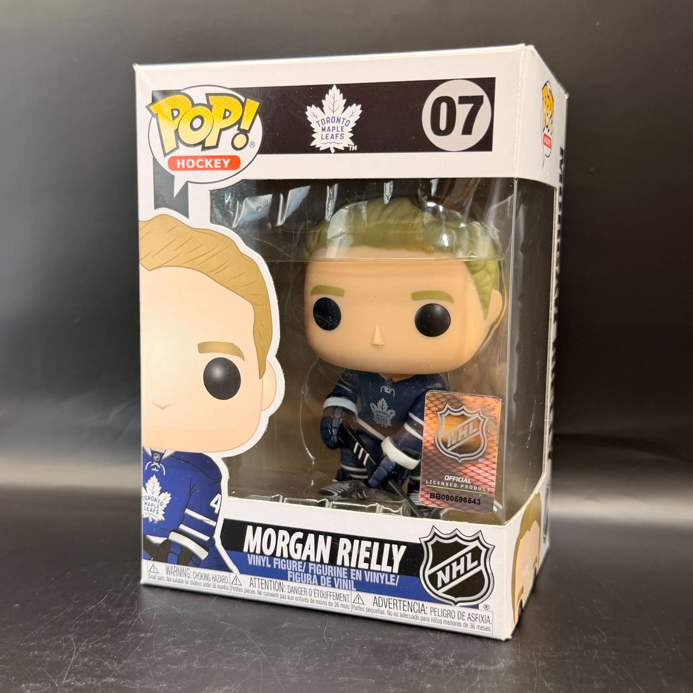 Funko Statuette: Funko Pop! NHL Morgan Rielly 07 – Usato da Düdingen venduto da Nerdworld