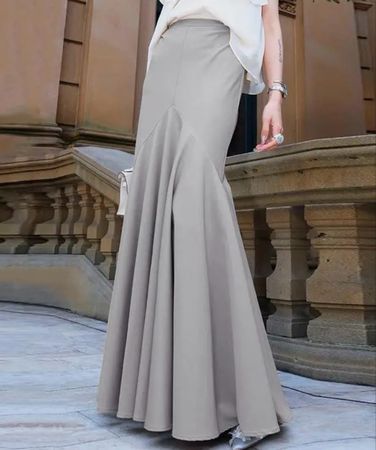 Chic Gonna lunga-tg M/L-nuovo stile per primavera