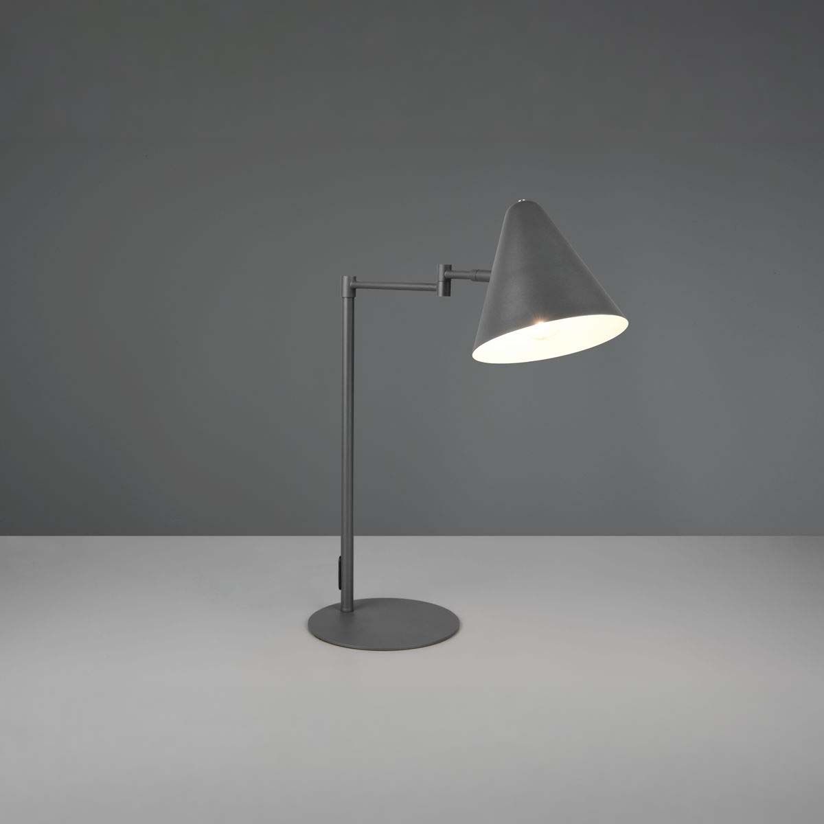 Lampade: Tischleuchte, Anthrazit, 51 cm Höhe – Nuovo (secondo la descrizione) da Kreuzlingen venduto da Smart-Light 2
