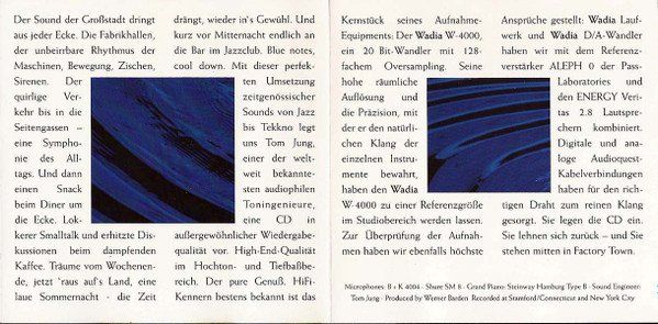CD: Waren Bernhard, Jay Anderson, Ed Hamilton, Keith Foley, – Usato da Unterbäch venduto da laqug 3