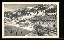 Adelboden, Teilansicht mit Grand Hotel i