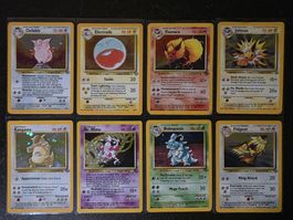 Pokemon Base Jungle Set Komplett 64/64 Vintage Holo