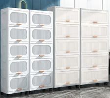 Multi-Layer Narrow Gap Storage Cabinet Kitchen Gap Shelf Dus
