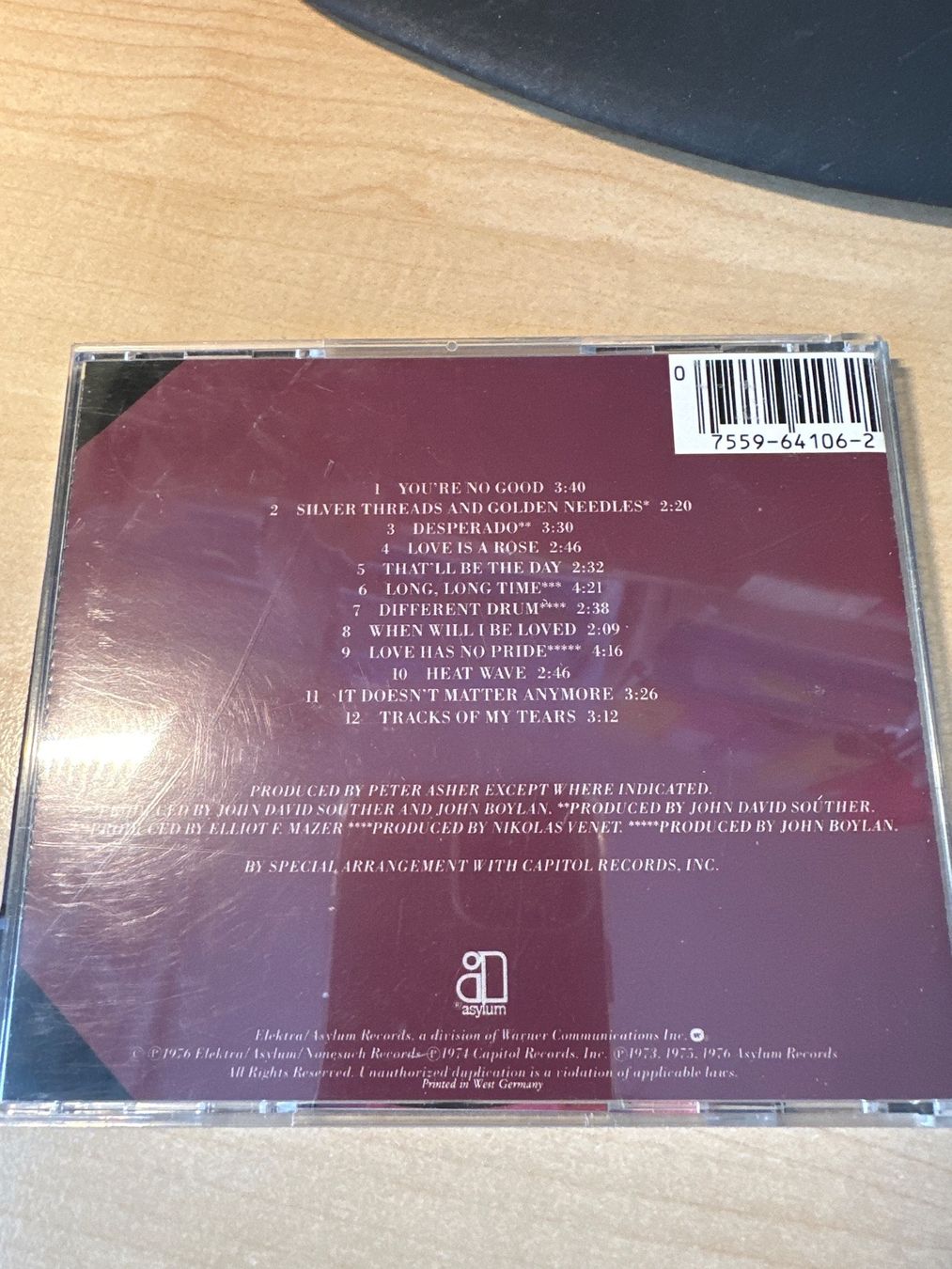 CD: Linda Ronstadt, Greatest Hits, CD – Usato da Uster venduto da Macita56 2