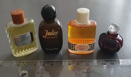 4 Parfüm Flakon mini von Christian Dior, vintage