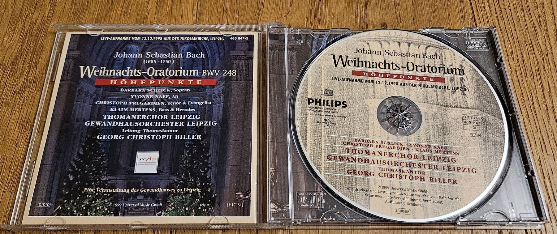 CD: CD Bach: Weihnachts-Oratorium Höhepunkte – Usato da Schaffhausen venduto da asyouwestley 2
