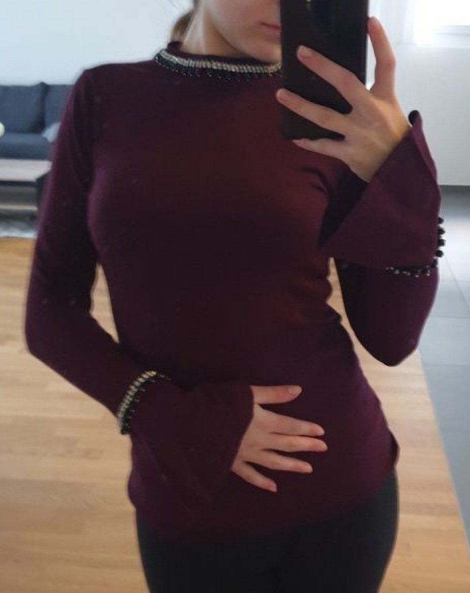 Maglioni & Felpe: Romantischer Pulli mit Pailetten, Zalando, Gr. S – Usato da Fislisbach venduto da mgr_yy8b 1
