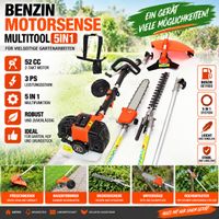 Benzin Motorsense Multitool 5in1 Freischneider Heckens