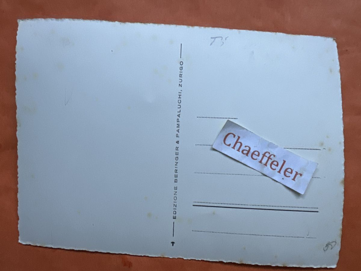 Cartoline postali: T 9701 Losone, Arcegno. Lago Maggiore – Difettoso da Zürich venduto da Chaeffeler 1