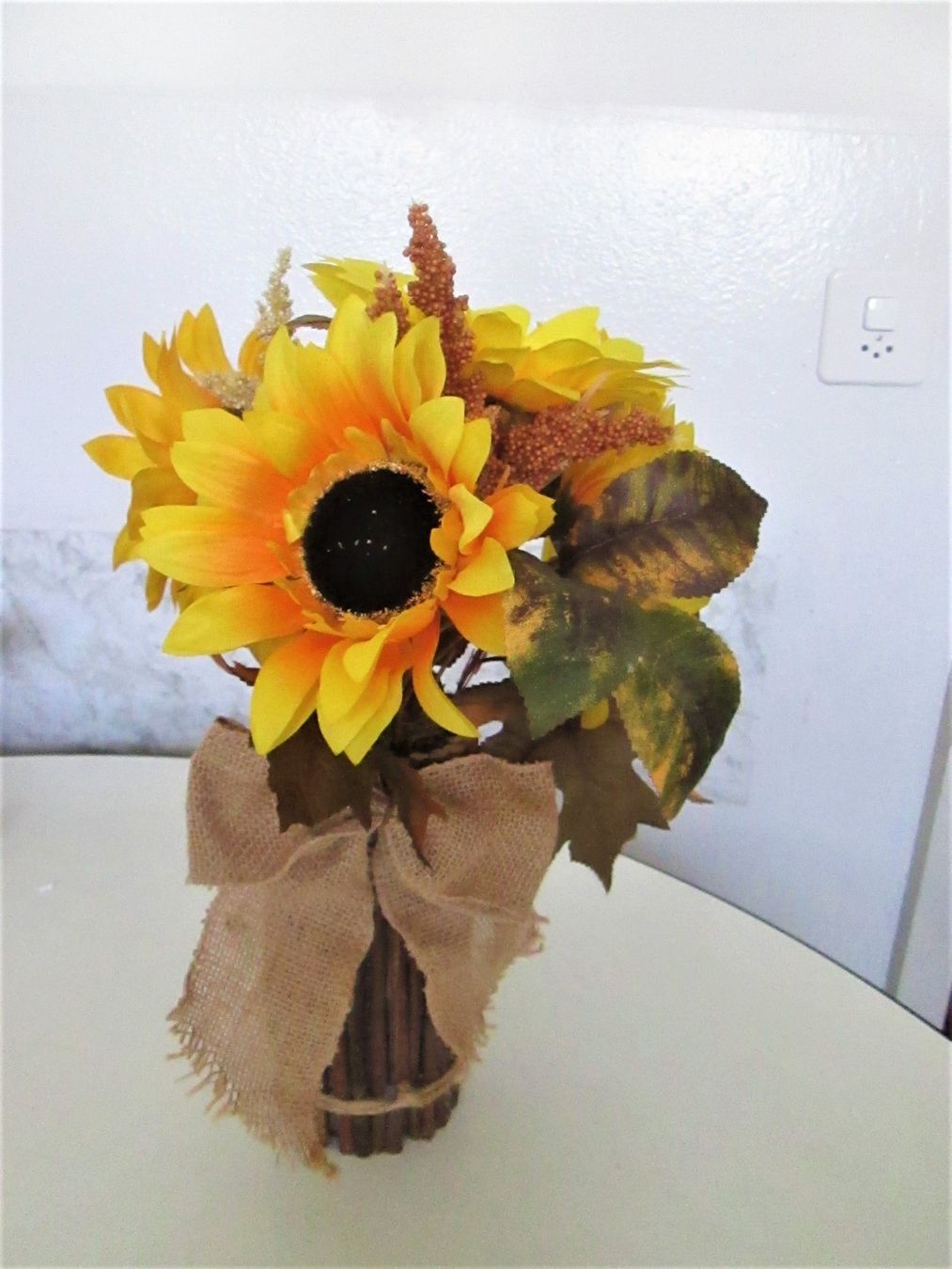 Toutes les décorations: Komposition mit Sonnenblumen – D'occasion à Sementina par babucia 1