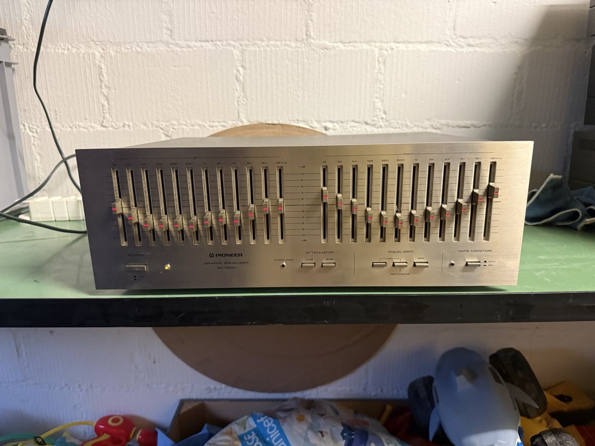 Pioneer Equalizzatori: Pioneer SG 9800 – Usato da Dübendorf venduto da jantar1985 2