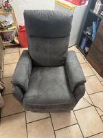Poltrona Relax Reclinabile Elettrica Grigia - Usata!
