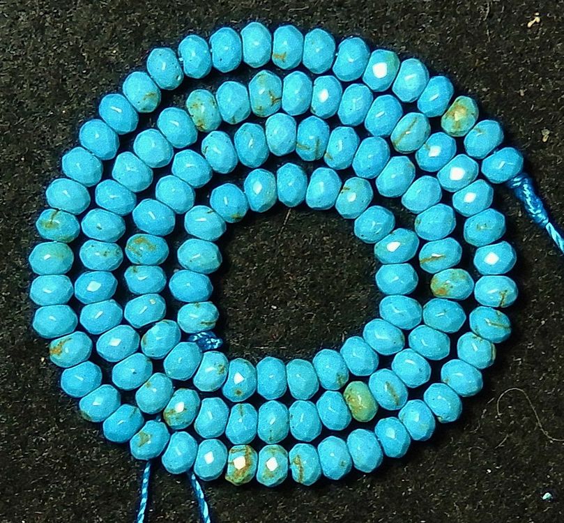 LKBEADS Danburit Armband - Agni Gold, 6x12mm Ovale Perlen, Versilbert