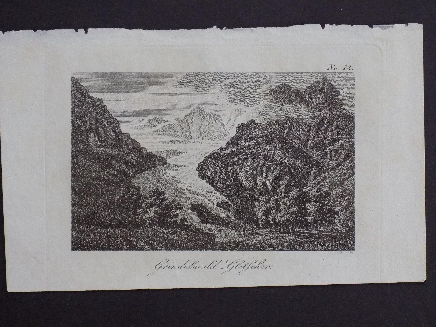 Stiche: Grindelwald Gletscher – Gebraucht aus Risch von Rischli15