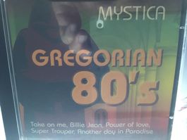 Mystica Gregorian 80's CD,  💿