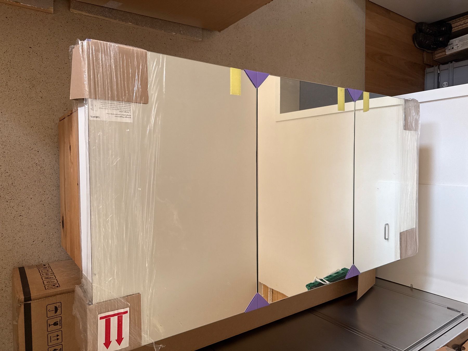 Spiegelschränke: Waschtischmöbel mit Spiegelschrank – Gebraucht aus Duggingen von kas_7ql2 3