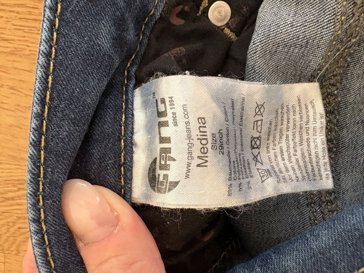 Gang Jeans: Jeans Gang Medina Gr.29 – Usato da Hochdorf venduto da Sweety860 5
