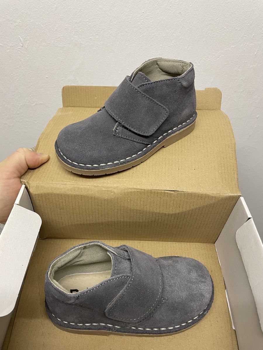 Herrenschuhe: Kinderschuhe, Leder, Grösse 24, ungetragen – Neu (gemäss Beschreibung) aus Basel von meretba 2