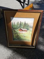 MONTANA AOÛT 1912 aquarelle