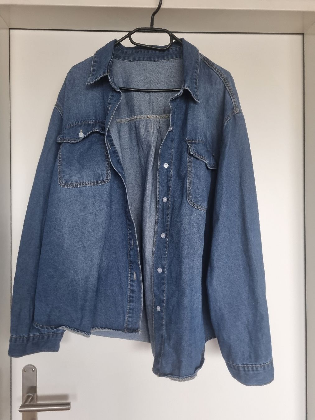 Camicette: Jeanshemd blau Langarm Grösse 46 – Usato da Pfäffikon ZH venduto da Nick72