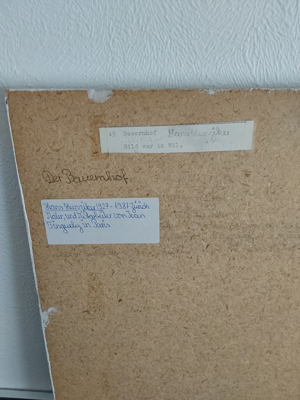 Gemälde: Hans Hunziker. Original Oelbild – Gebraucht aus Steinach von Chilli1957 7