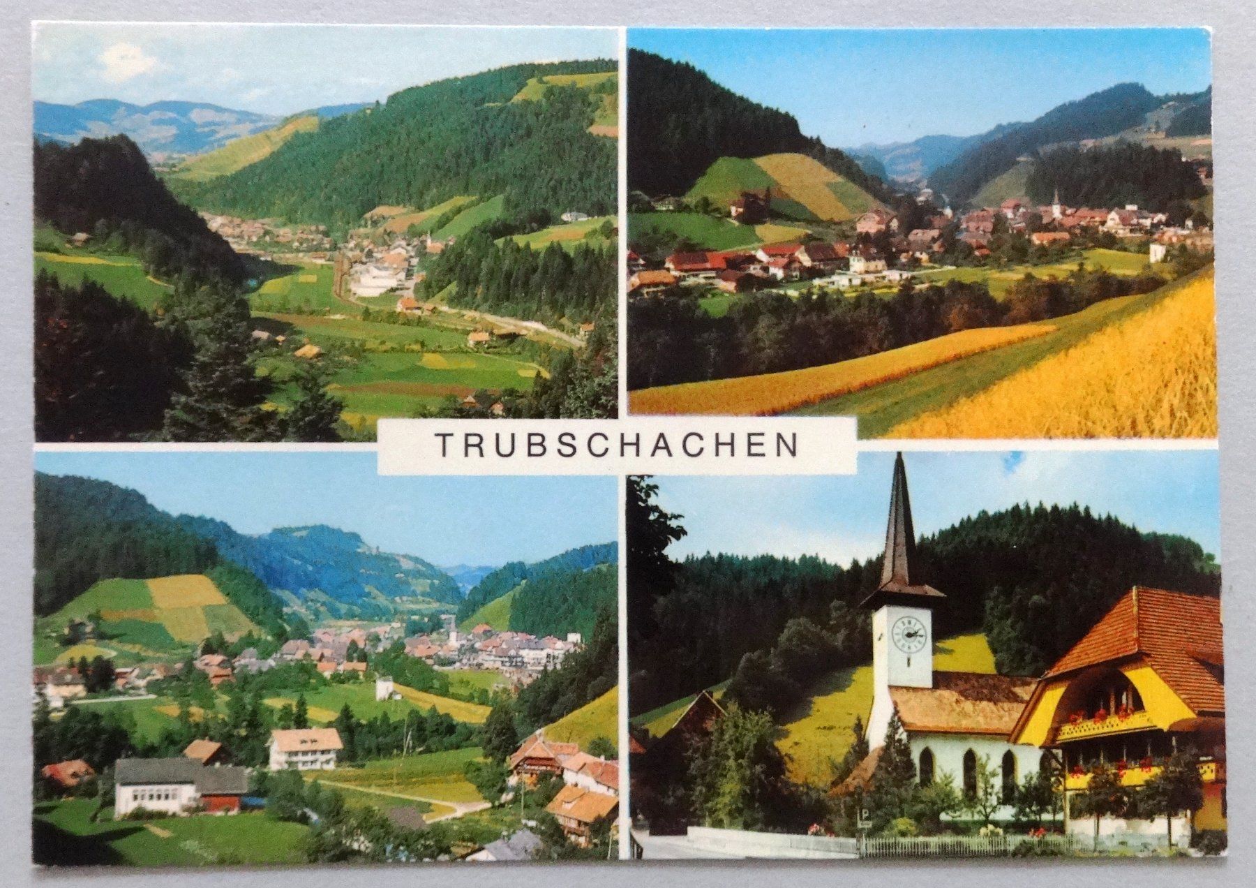 Ansichtskarten: Trubschachen im Emmental – Gebraucht aus Fétigny von Billy2miny