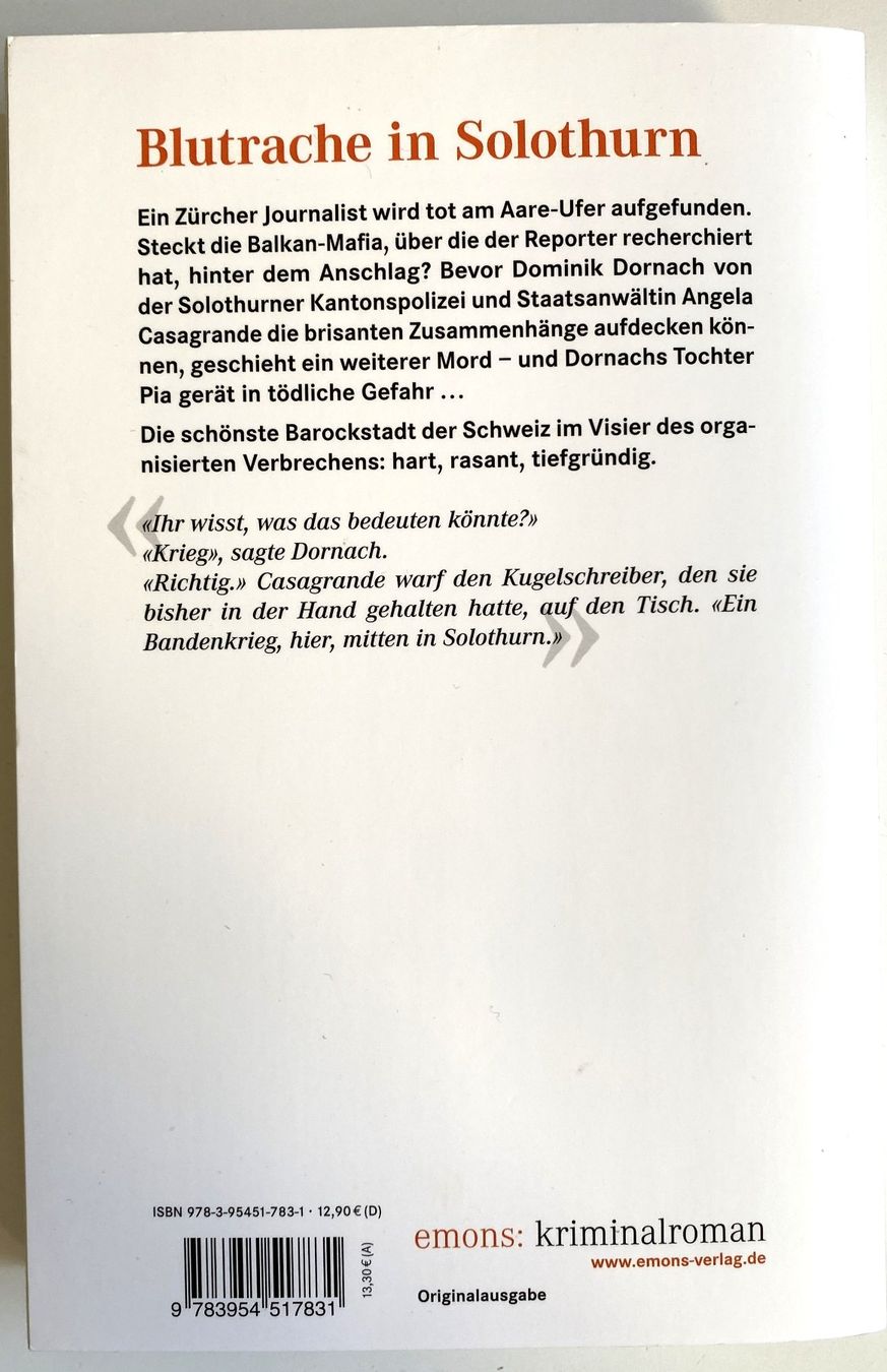 Libri: Gasser  -  SOLOTHURN trägt schwarz – Usato da Hünenberg venduto da Ecila 1