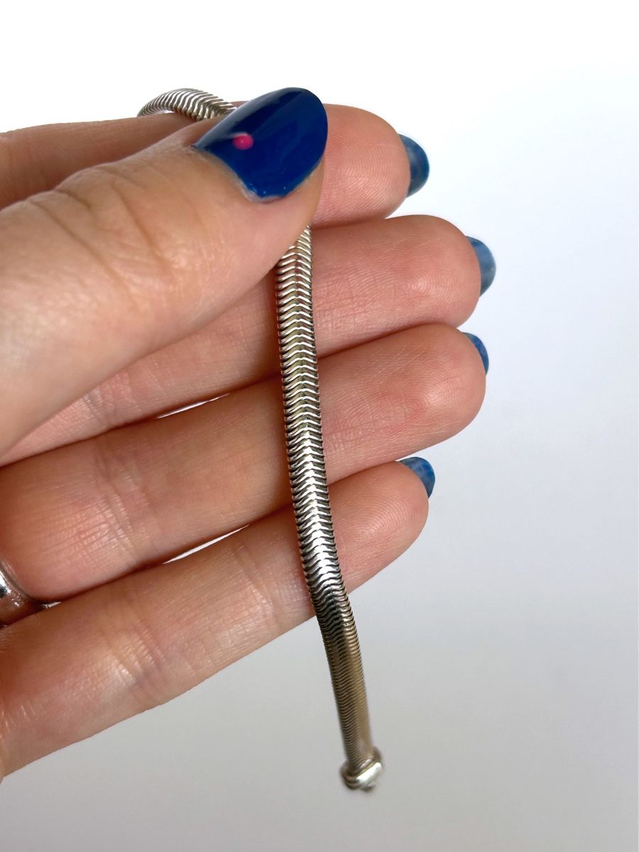 Armbänder & -reifen: Vintage Silber 925 "Herringbone" Armband – Gebraucht aus Bern von Ilikebluegems 1