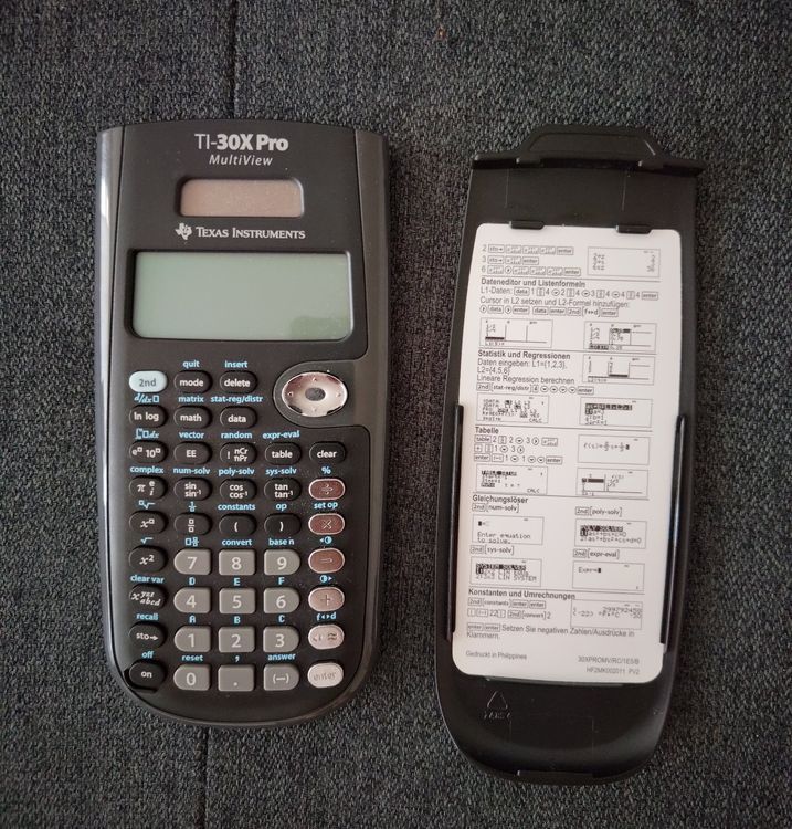 TI30x Pro Multiview Taschenrechner Texas Instruments Kaufen auf Ricardo