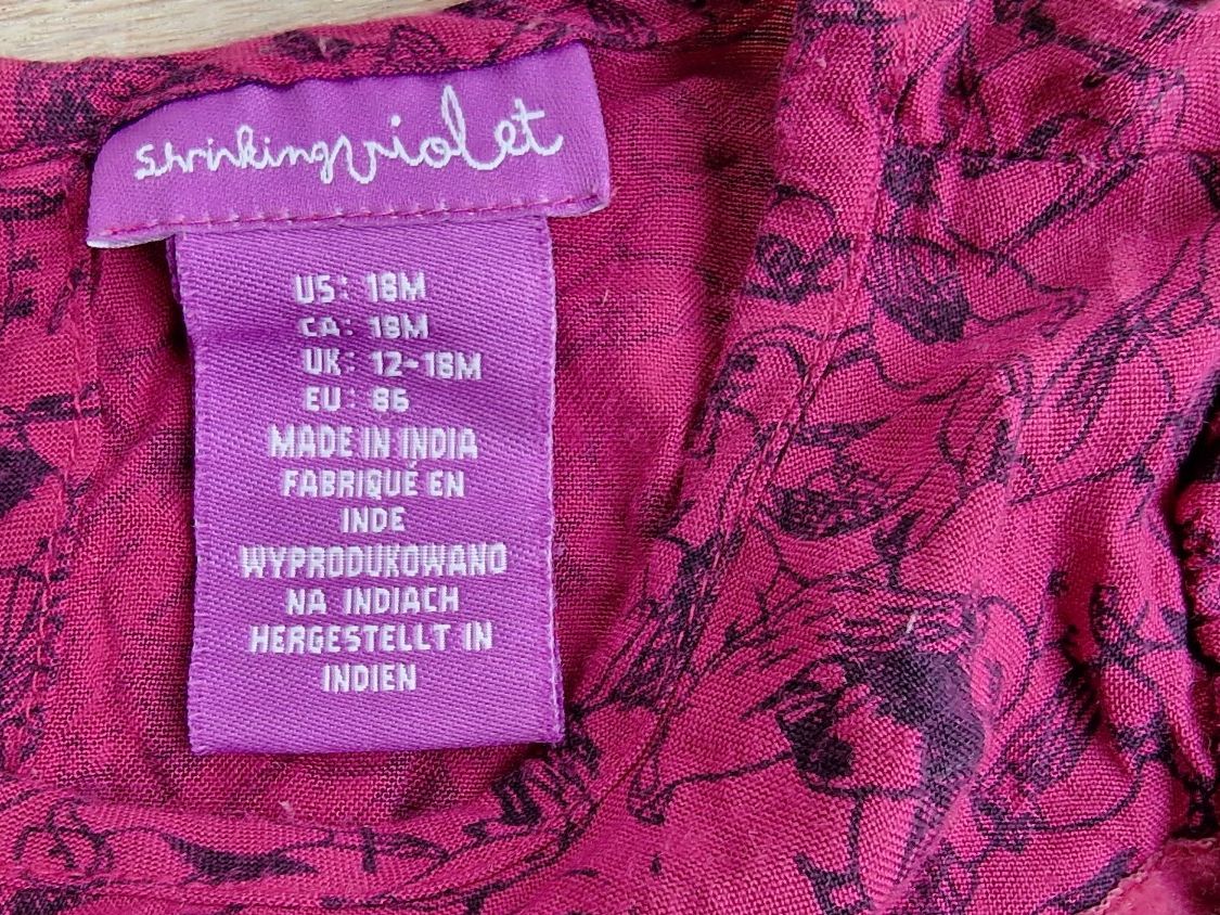 Camicette, T-shirt & Top: Bluse, Shrinking Violet, 12-18 Monate (86) – Usato da Stäfa venduto da Sofie123 1