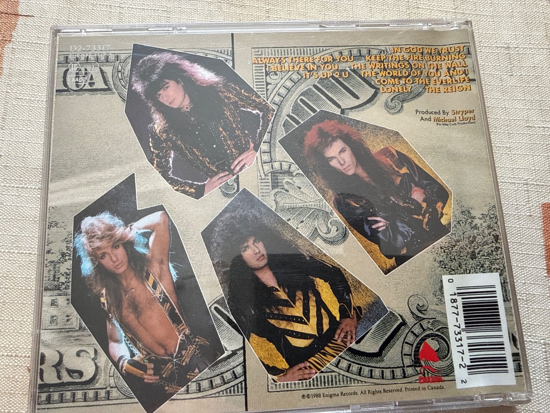 CD: Stryper - In God We Trust – Usato da Schaffhausen venduto da D-MAC 1