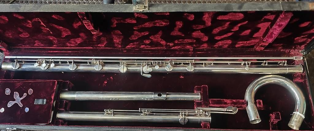 Musikinstrumente: Flûte ContraBass Christian Jägger  – Gebraucht aus Genève von vents-du-midi.ch 2