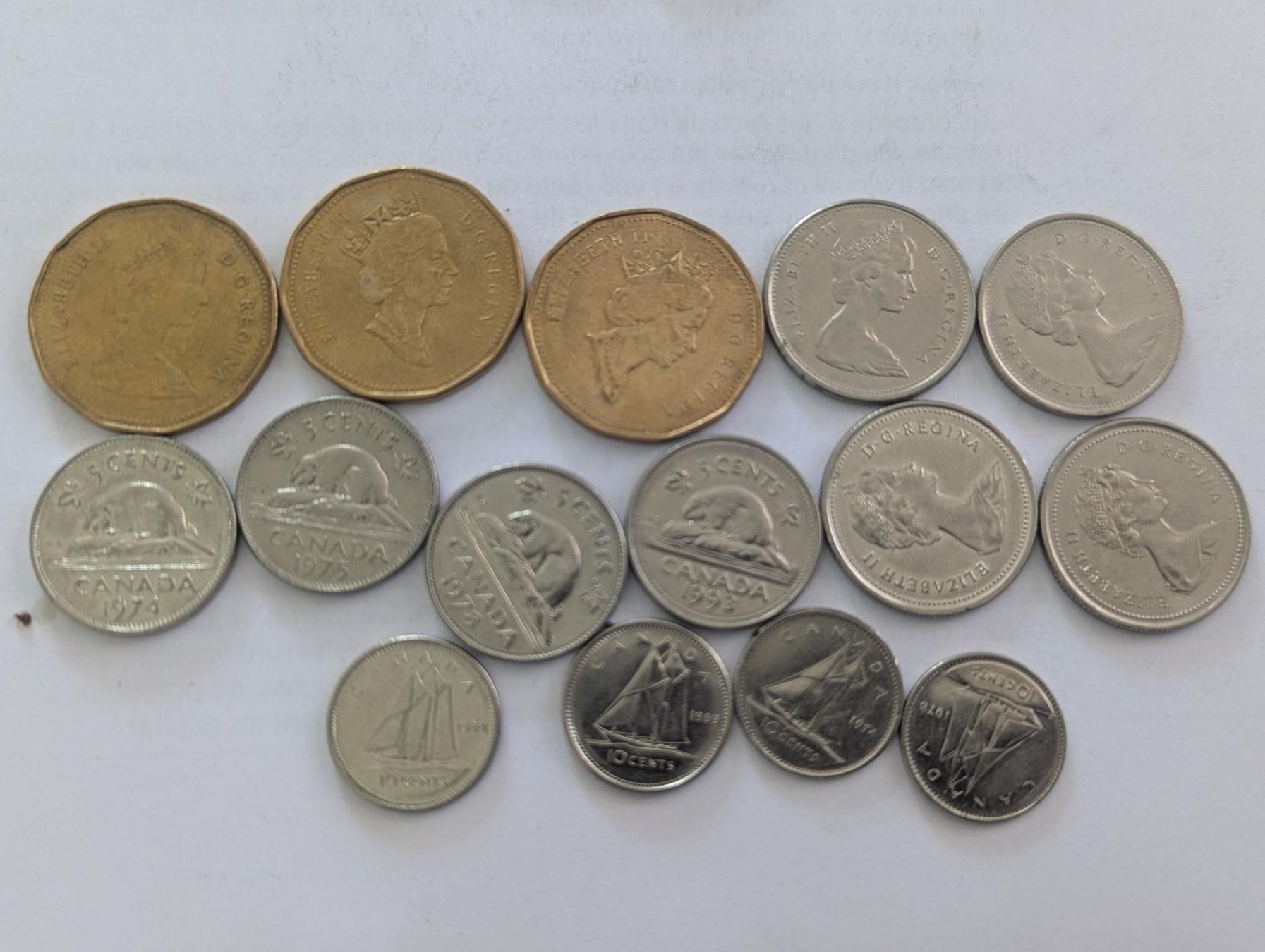 Tutti le monete: Canada circulating coins,delivery end of Oct – Usato da Porrentruy venduto da routard