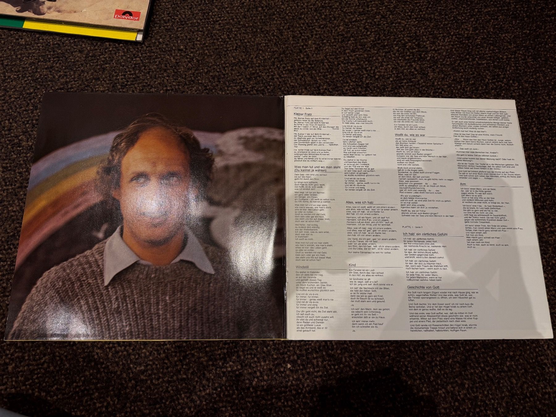 Vinyles: Schallplatte / Van Veen / Liederbuch – D'occasion à Freidorf TG par sarotiko 1