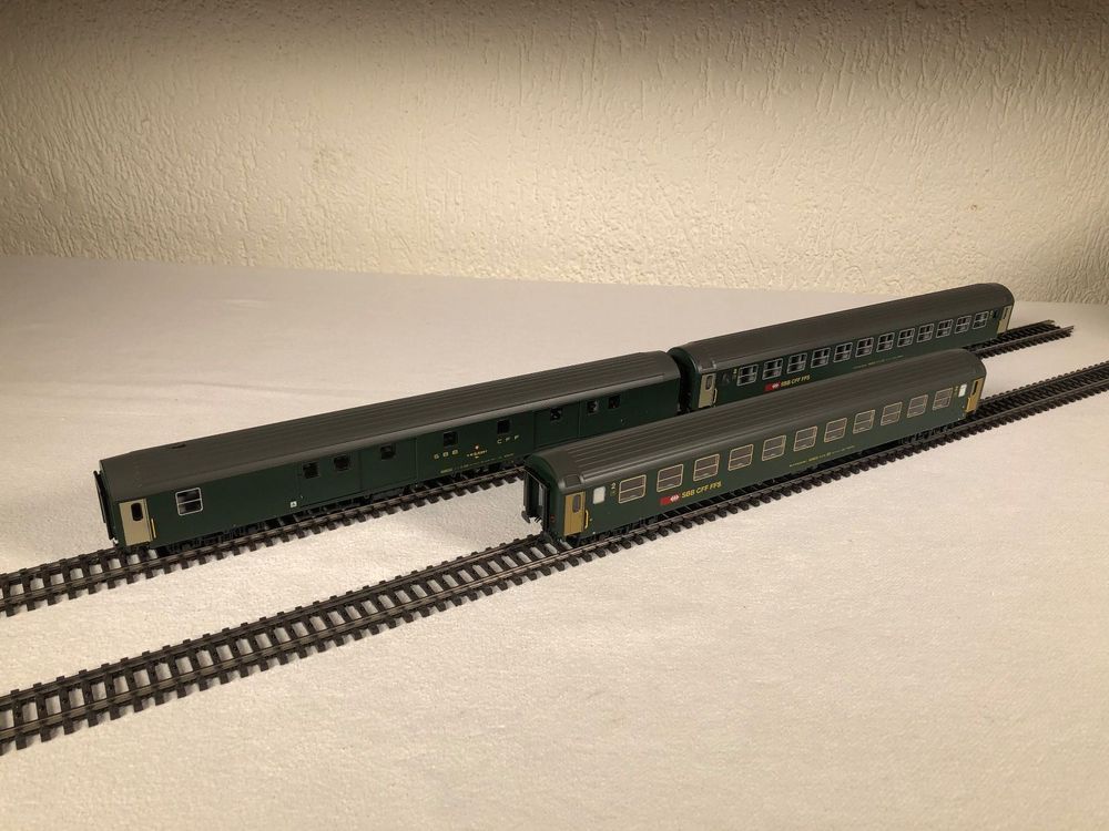 LS Models 47233 - SBB Dms + 2 Bm RIC UIC (Neu und originalverpackt) in ...