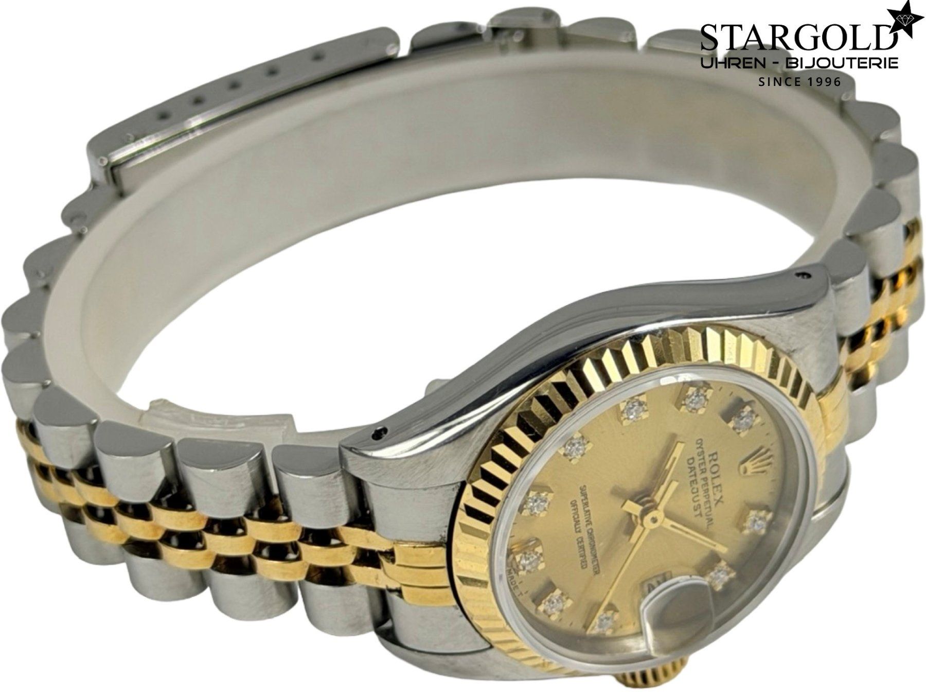 Rolex Orologi: Rolex Lady Datejust Bicolor mit Diamanten - 69173 – Usato da Zürich venduto da Stargold-Uhren 4