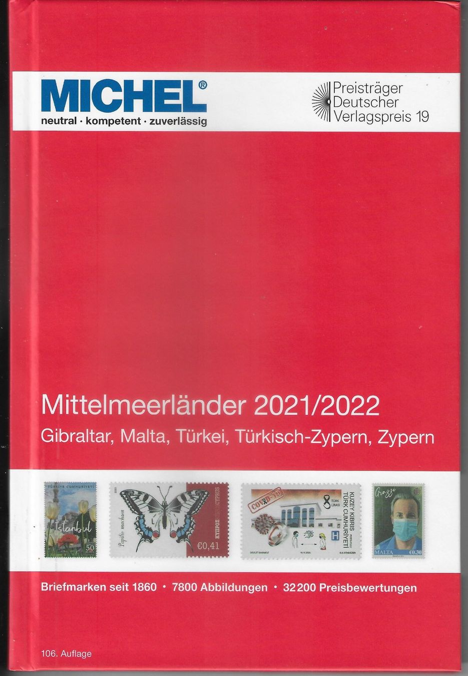 Tutti i francobolli: Michel Mittelmeerländer 2021/2022 Band 9 – Nuovo (secondo la descrizione) da Ettingen venduto da Kartenplanet