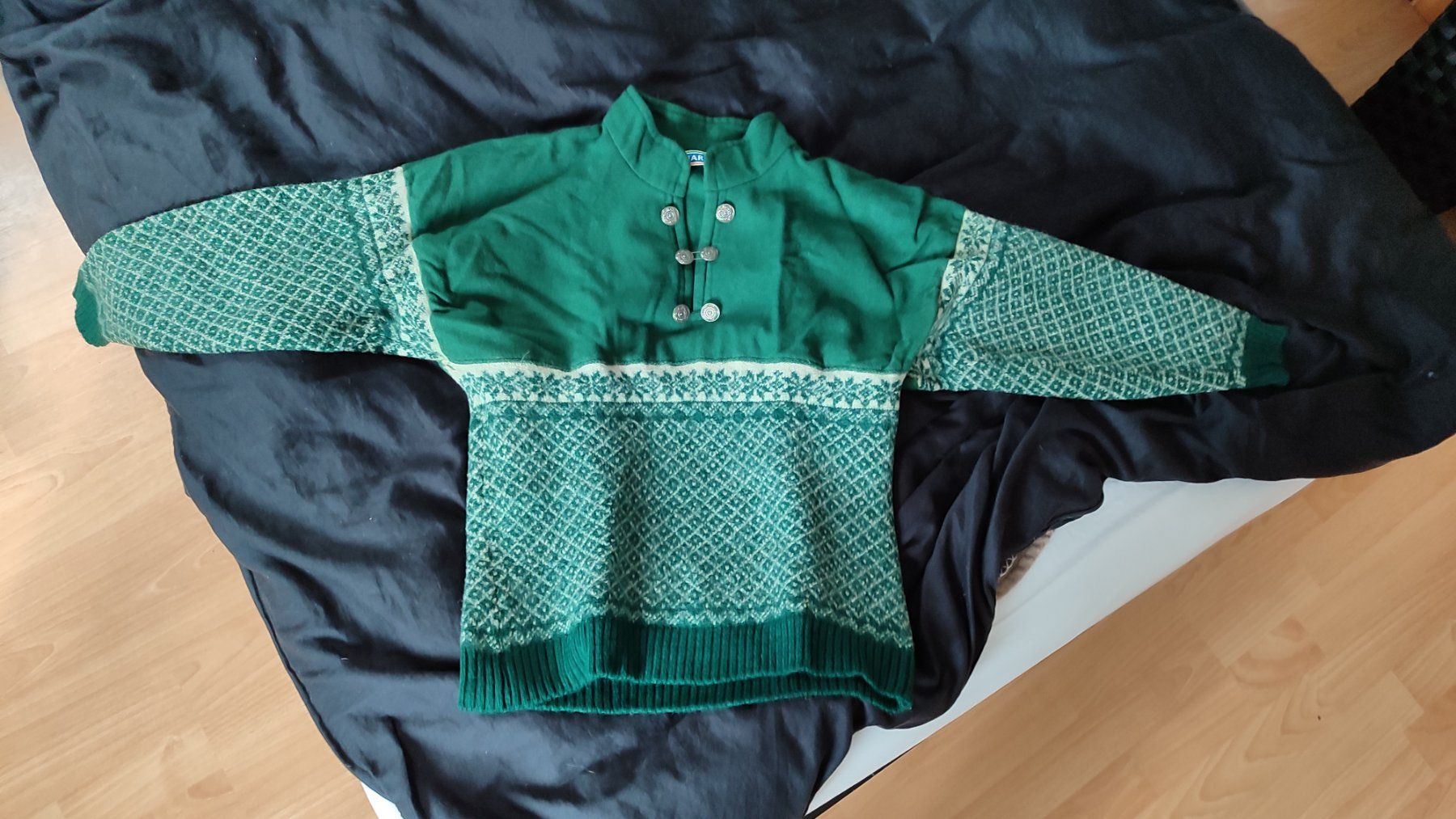 Maglioni & Felpe: Narvesen Norweger Pullover Vitabella grün Gr. L – Usato da Zürich venduto da nic_xm7s