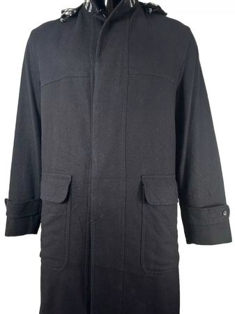 BURBERRY Wool Mantel Parka Jacke Novacheck-Futter Gr.50