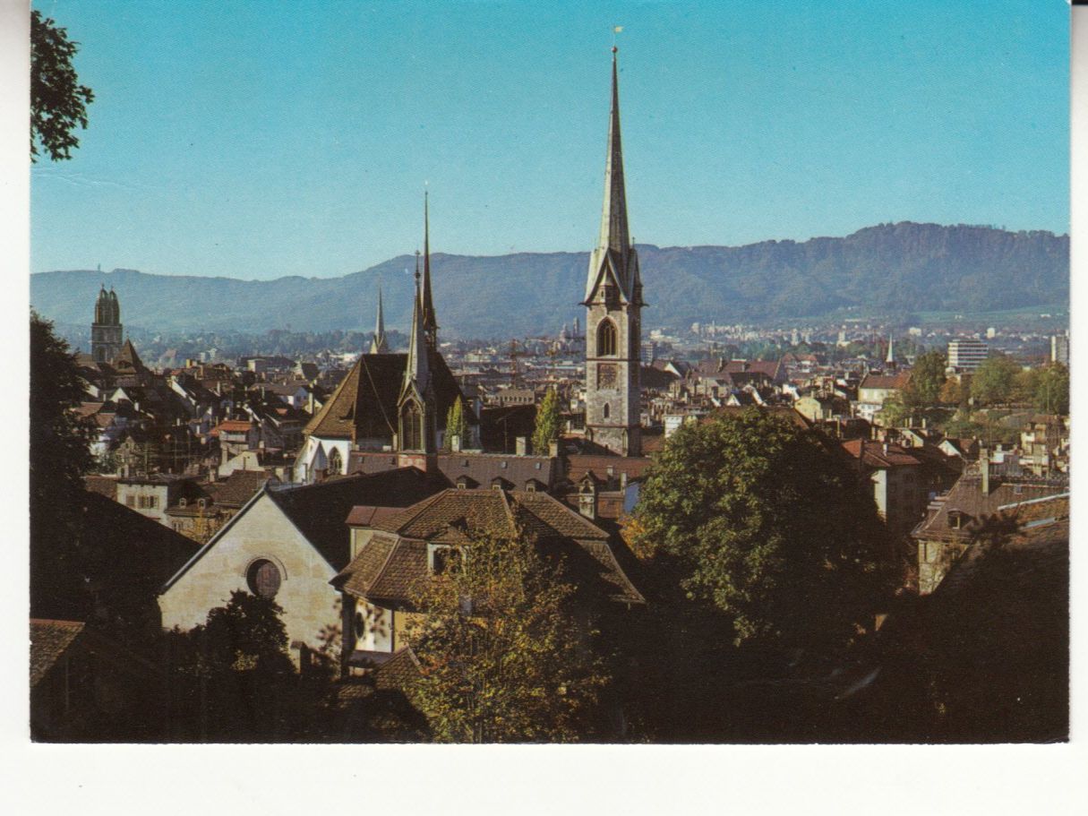 Cartoline postali: Zürich ca. 1970 – Usato da Bürglen TG venduto da StampGraf