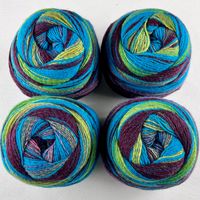 Gomitolo Tosca Restwolle 790g Strickwolle Farbverlauf