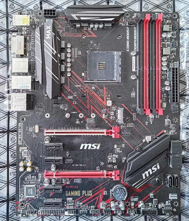 MSI B450 GAMING PLUS MAX Ryzen AM4 SATA III Carte Mère