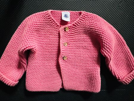 Petit Bateau/Rosé/Strickjacke/100 % Baumwool/ wie neu