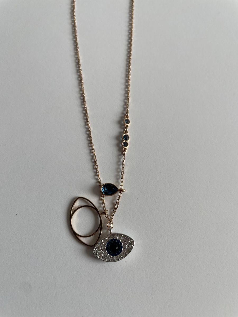 Swarovski Catenine: Collier Swarovski - modèle Evil Eye – Nuovo e nell'imballaggio originale da Le Lieu venduto da dou_98q2 2