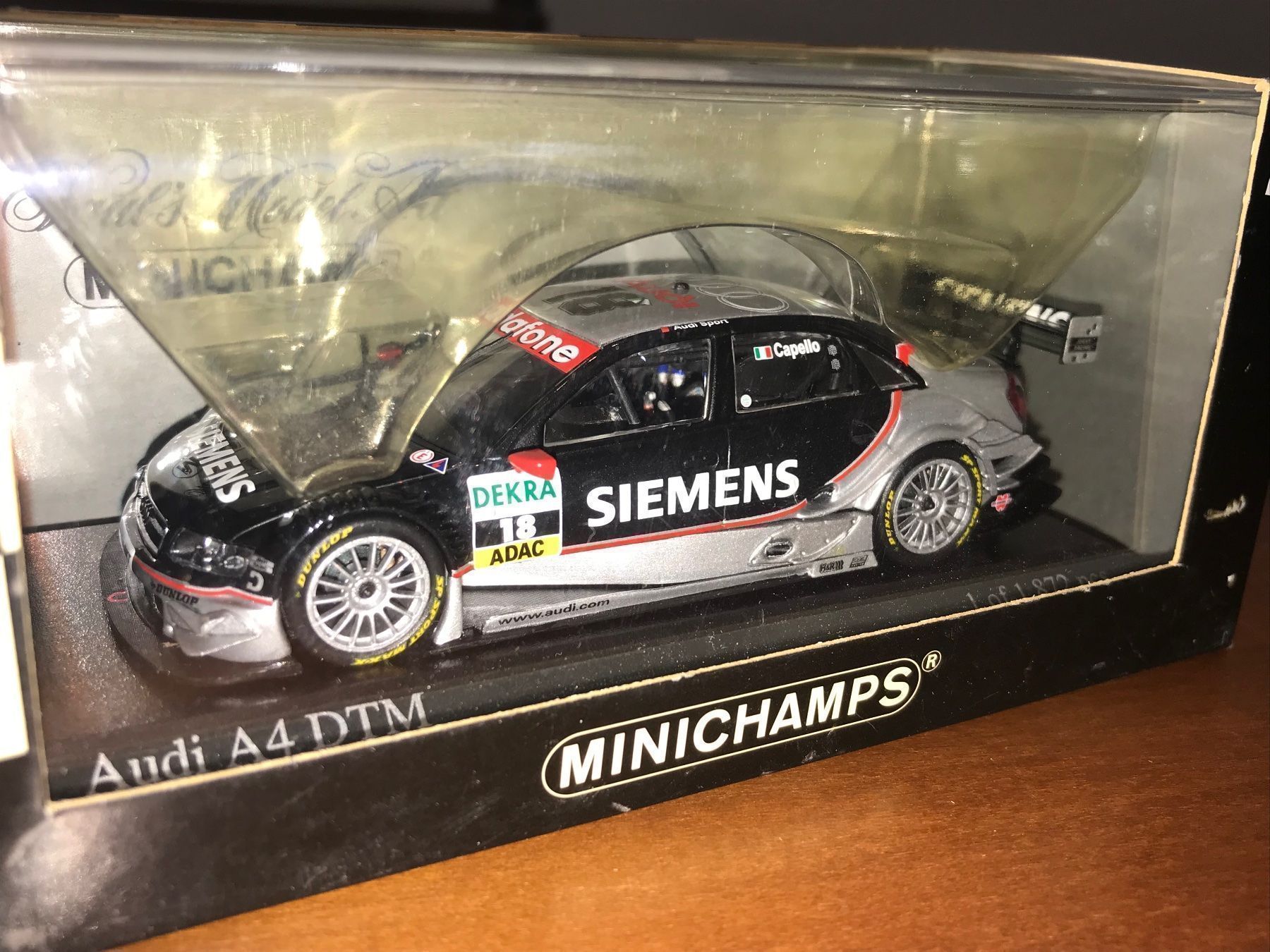 Minichamps Modellini d'auto: Audi A4 DTM 2005 R. Capello 1/43 – Nuovo (secondo la descrizione) da Wohlen AG venduto da PrivatSammlung