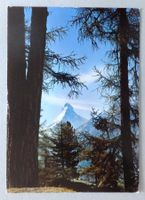 Matterhorn 4478 m vom Weg nach Täschalp