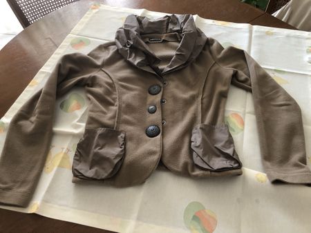 Airfield Damen Jacke Gr. 36 Beige Fleece Top!