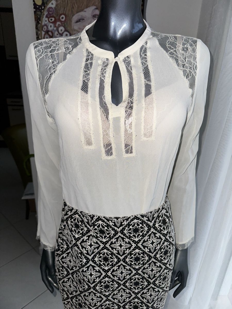 Camicette: INWEAR BLUSE GR. 38 neuwertig – Nuovo (secondo la descrizione) da Unteraegeri venduto da MH203