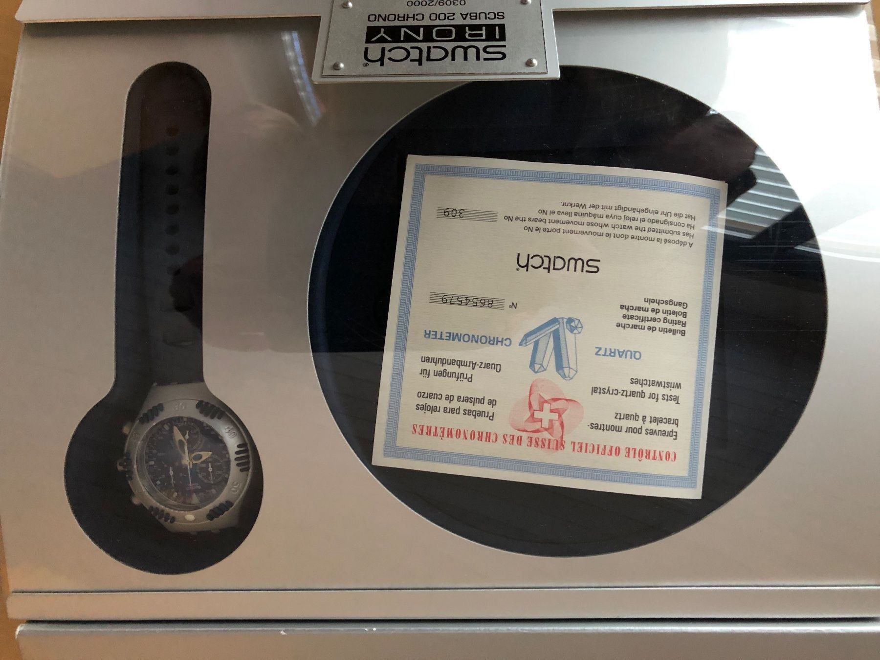 Swatch Montres: SWATCH SEA COUNTER CHRONOMETER Limidet – Neuf (Voir description) à Zeihen par Swissmade 4